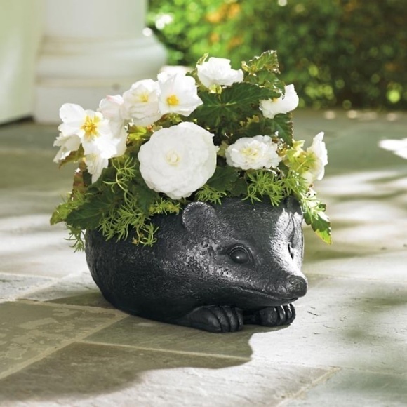 Grandin Road Other - NIB Garden Hedgehog Planter Grandin Road
